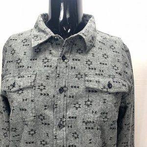 Shouthouse Button Down Long Sleeve Shirt Boys XL